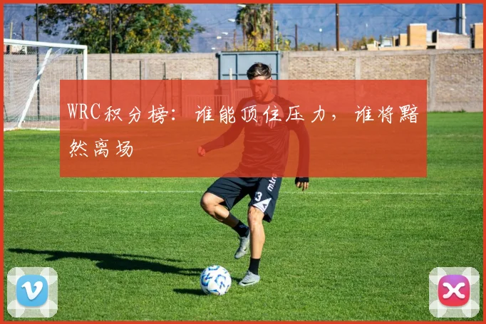 WRC积分榜：谁能顶住压力，谁将黯然离场
